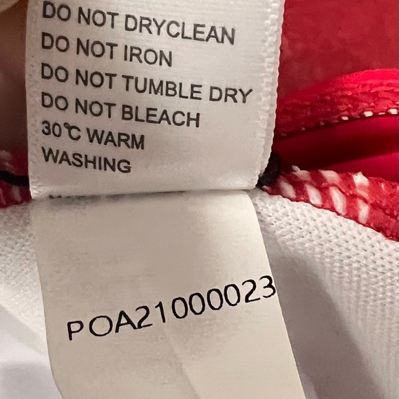 NWT Daci V Neck Halter One Piece Red Bathing Suit Size 18W - Picture 13 of 13